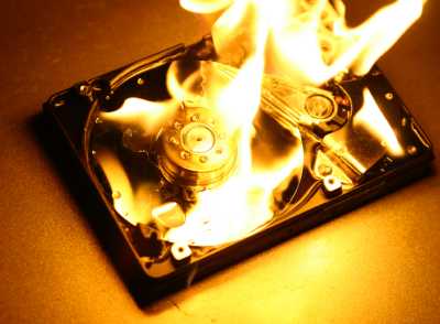 disk on fire