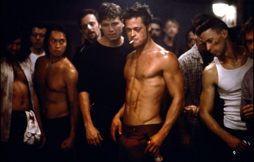 Brad Pitt fight club 02