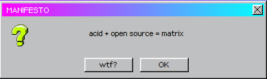 ácido y open source