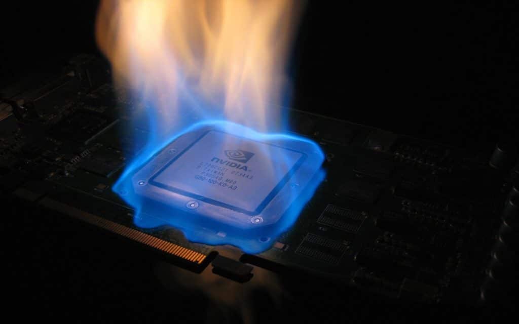 nvidia chip is on fire 1920x12001