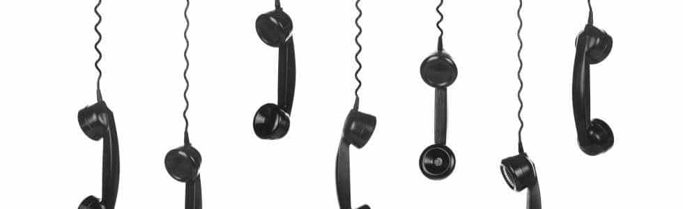 bigstock Old Vintage Black Telephone Ha 61392476