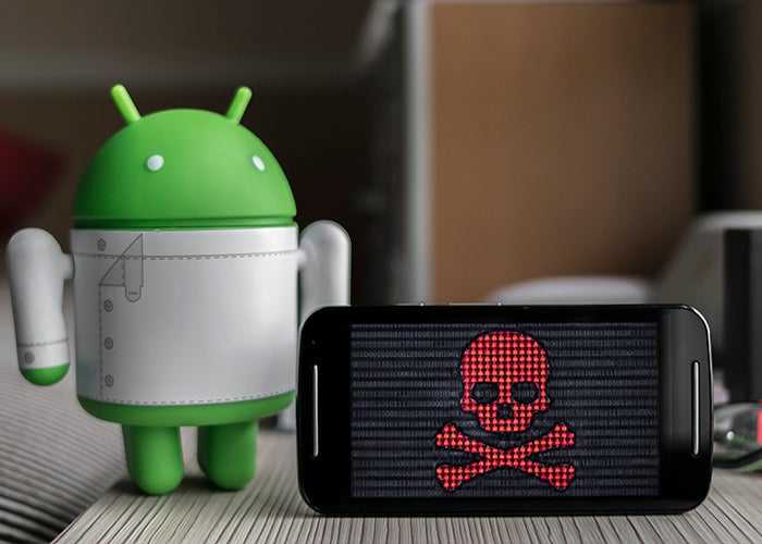 android infectado con virus