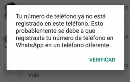 whatsapp codigo verificar