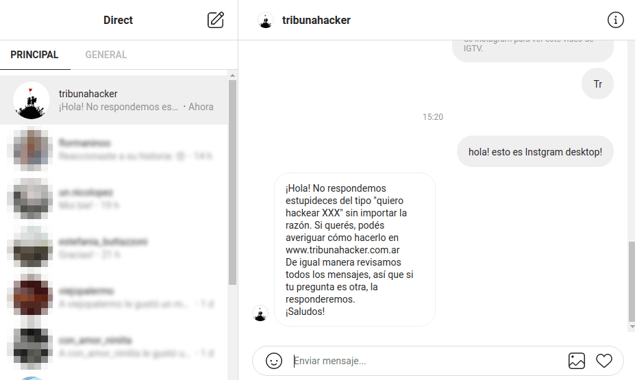 ¿Cómo puedo usar Instagram desde mi PC?