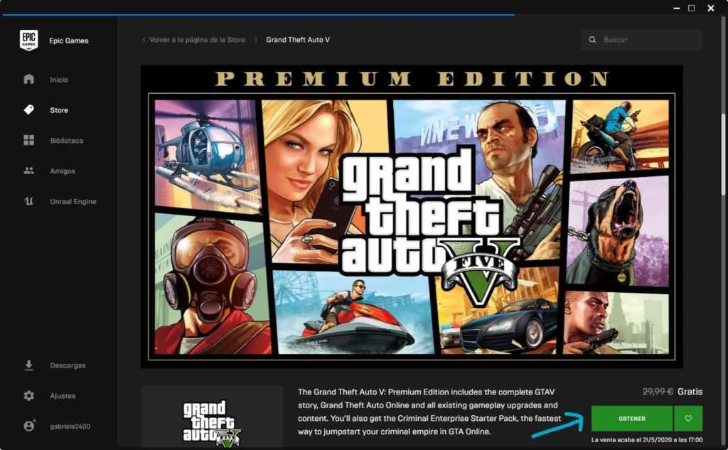 Cómo descargar GTA V gratis para PC