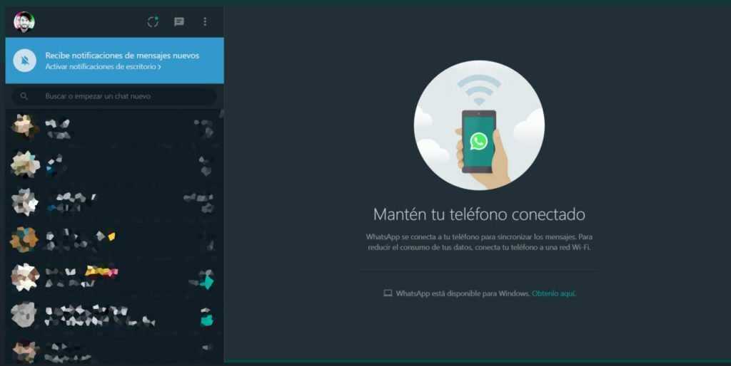 Cómo activar el modo oscuro en WhatsApp Web