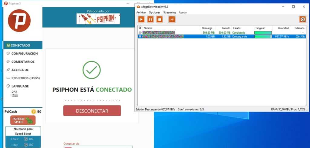 Cómo descargar si límites desde MEGA (y sin pagar cuenta premium)